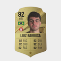 Card Personalizado de Jogador de Futebol 20x30cm
