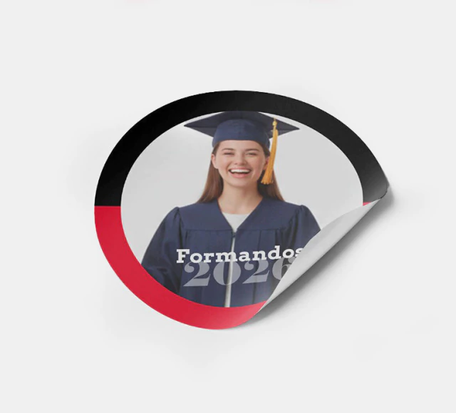 50 Adesivos Personalizados 6x6 cm