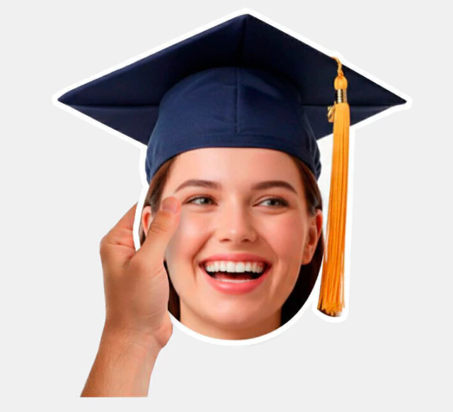 10 Máscaras Personalizadas em Papel Cartão 23x19 cm